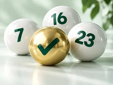 Rätta Eurojackpot fredag – lottokulor och guldkula med bock